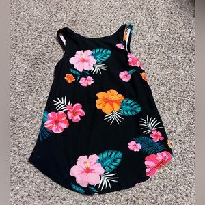 Girl’s Hawaiian Floral Tank Top